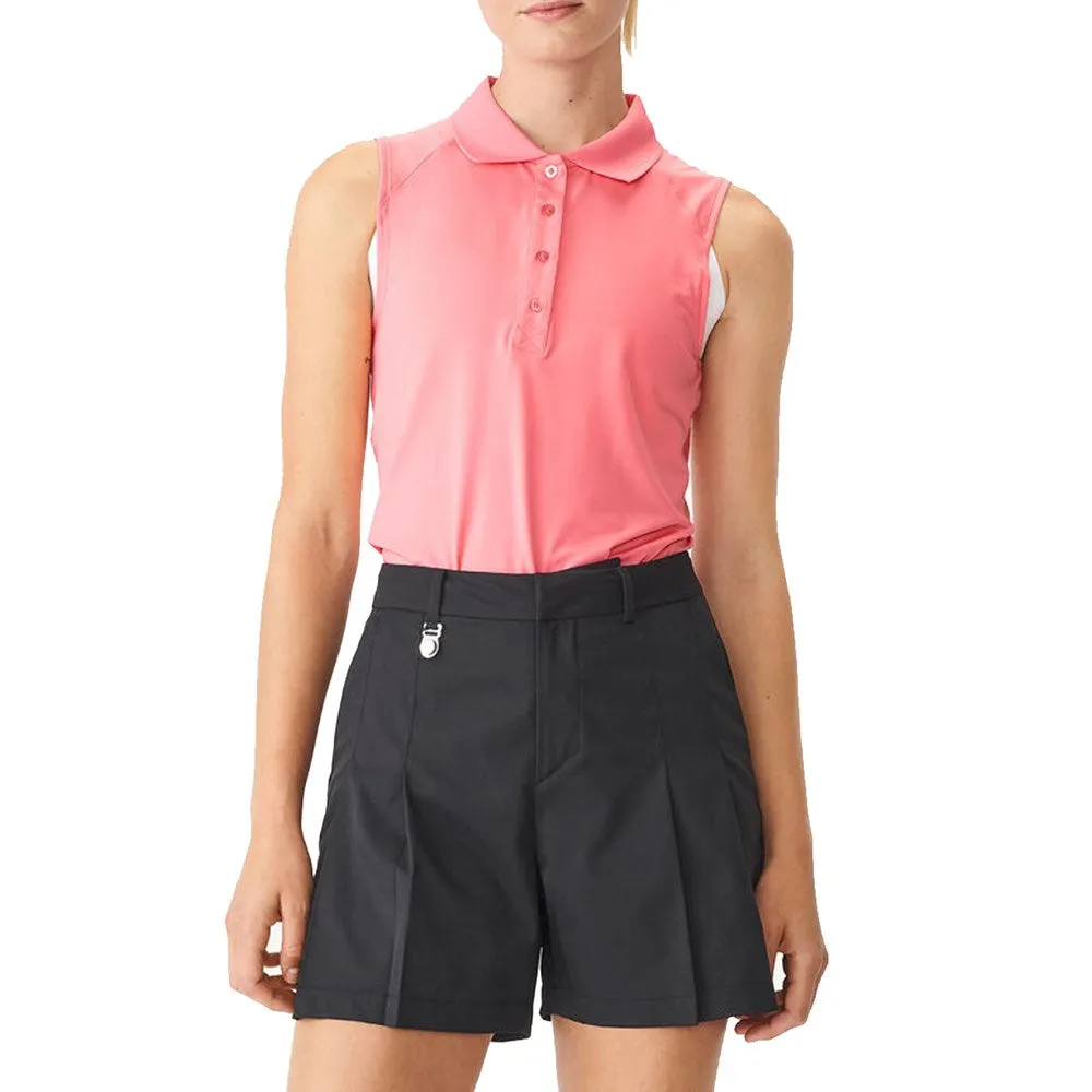Crystal Soul Rohnisch Women's Rumi Sleeveless Golf Polo - Rose