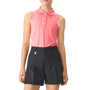 Epic Glow Sun Protection Fabric Rohnisch Women's Rumi Sleeveless Golf Polo - Rose