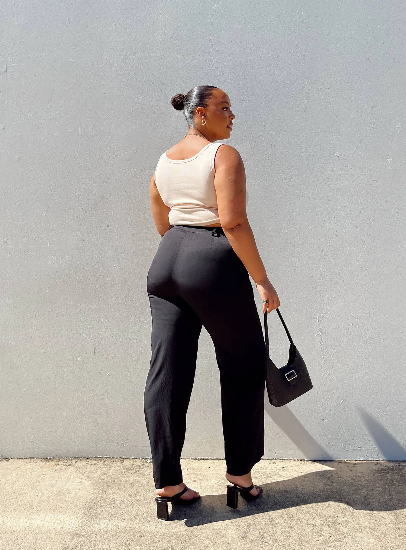 Kacey Pants Black Curve Lightweight Layer