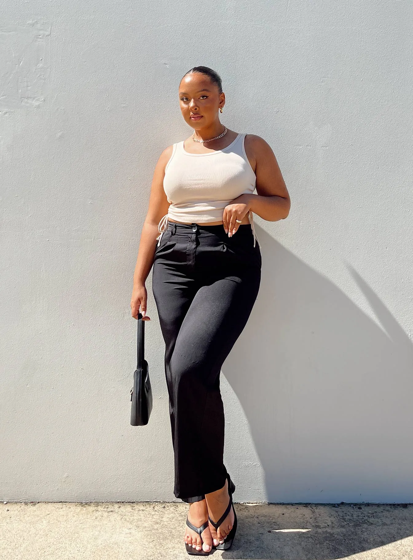 Kacey Pants Black Curve Static free Fashion Comfort Wear