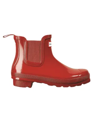 Comfort And Durability Hunter Womens Original Chelsea Gloss Boots