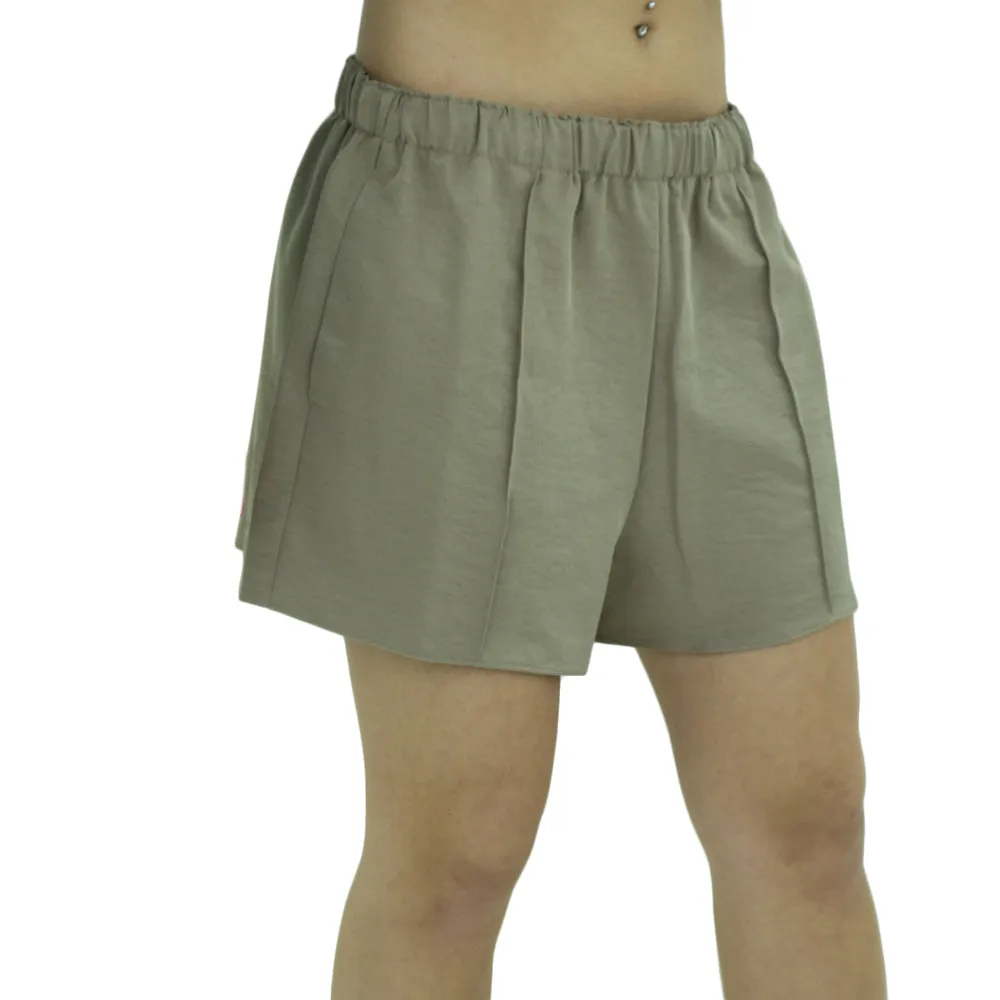 Effortless Movement desert style Women's Plain Casual Short,Light Camel