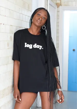 QuickDryDesign Trust Glow Leg Day T-shirt