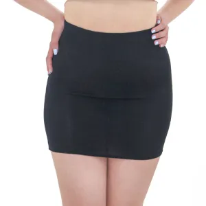 Seasonal special Wardrobe Classic Women's Glitter Skirt,Black