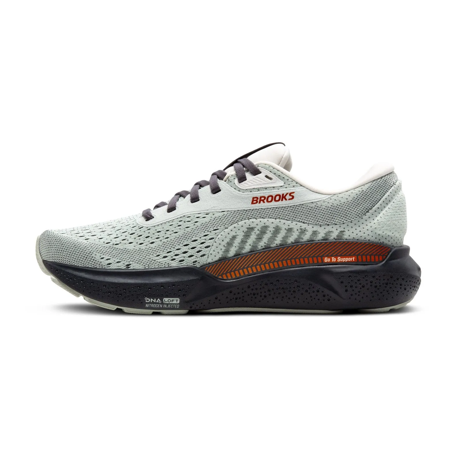 runners Completing Brooks Women's Adrenaline GTS 24 Wide Running Shoes