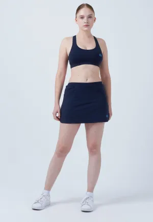Custom made Classic Tennis Skort with pockets, navy blue