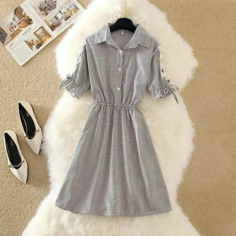 Girl's Summer Skirt Dress Smart Waistband Fit