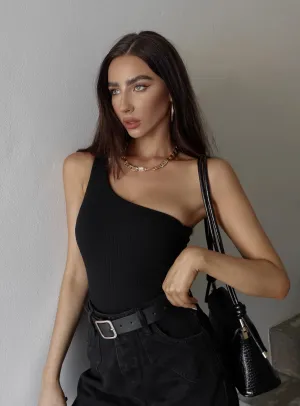 Rueful Bodysuit Black bodysuit with leggings