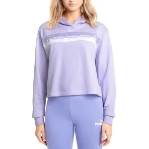 Effortless Look Amplified Cropped Pullover Hoodie (Plus)