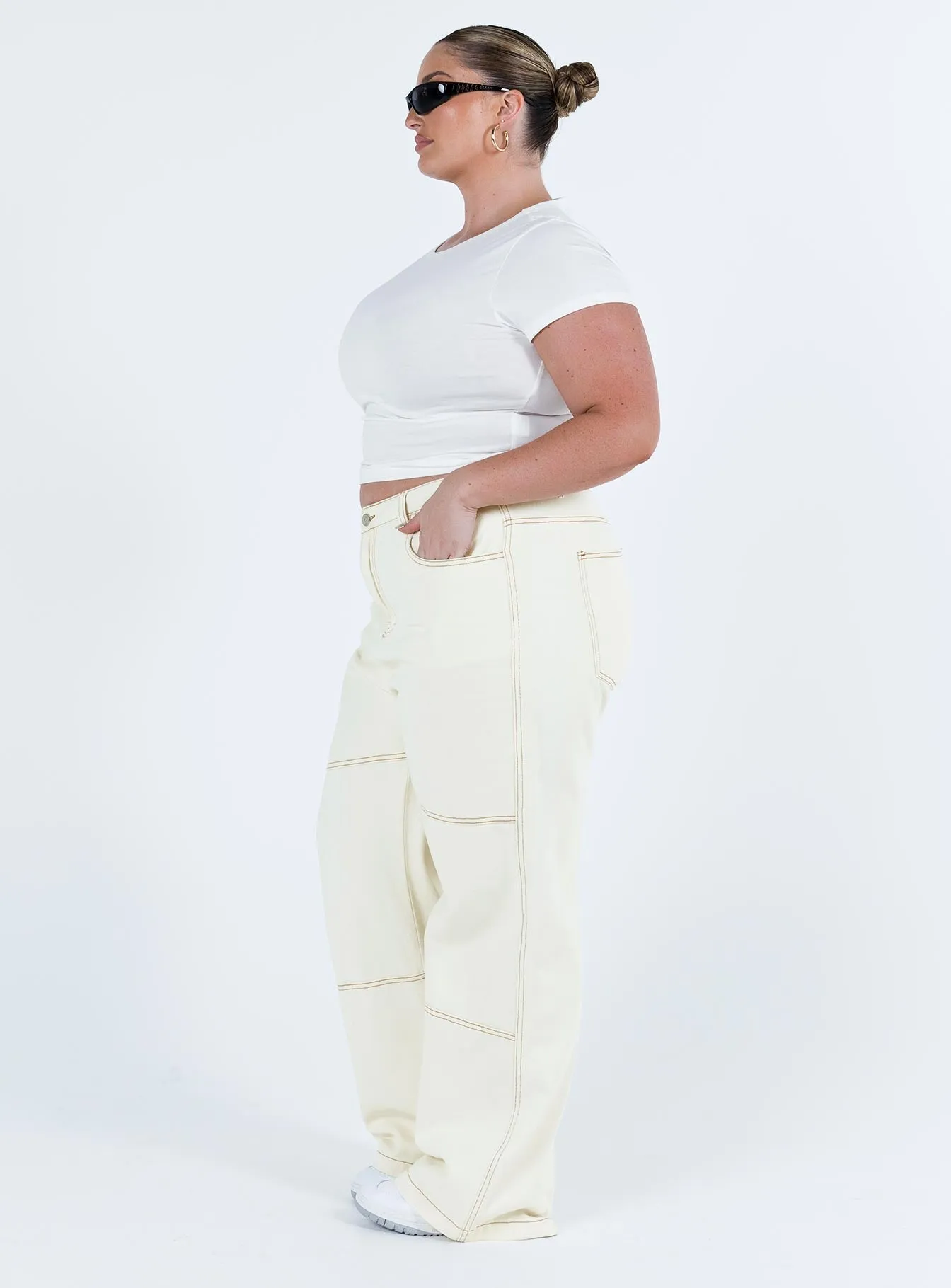 MoistureControlLiner Flexible Material Copeland Jeans White Curve