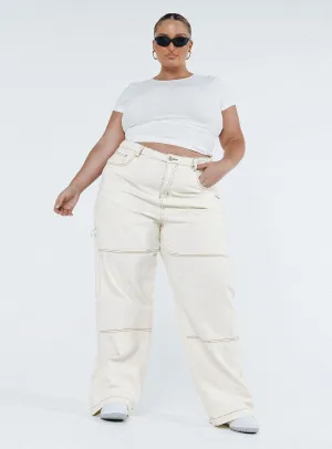 Casual Wearable Copeland Jeans White Curve