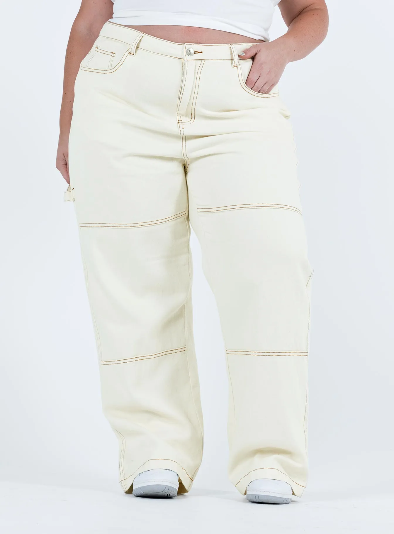 Casual Chic Copeland Jeans White Curve