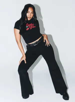 Nadia Pants Black Casual Wear