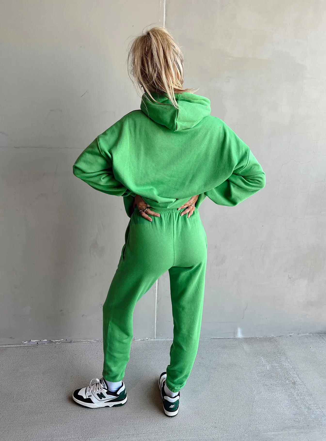 Renna Track Pants Green Utility Fit