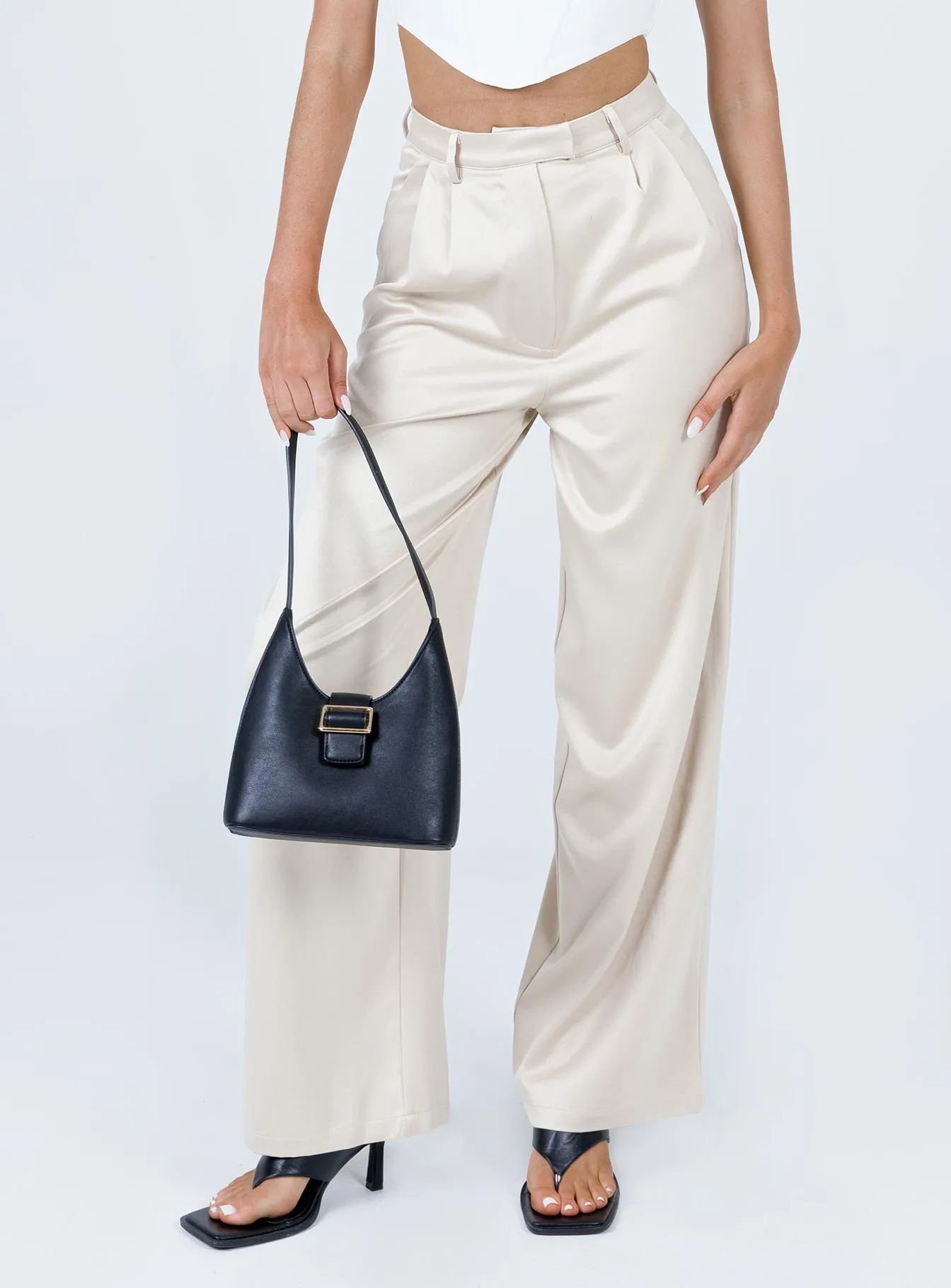 Amalia Pants Beige NonSlipInnerGrip
