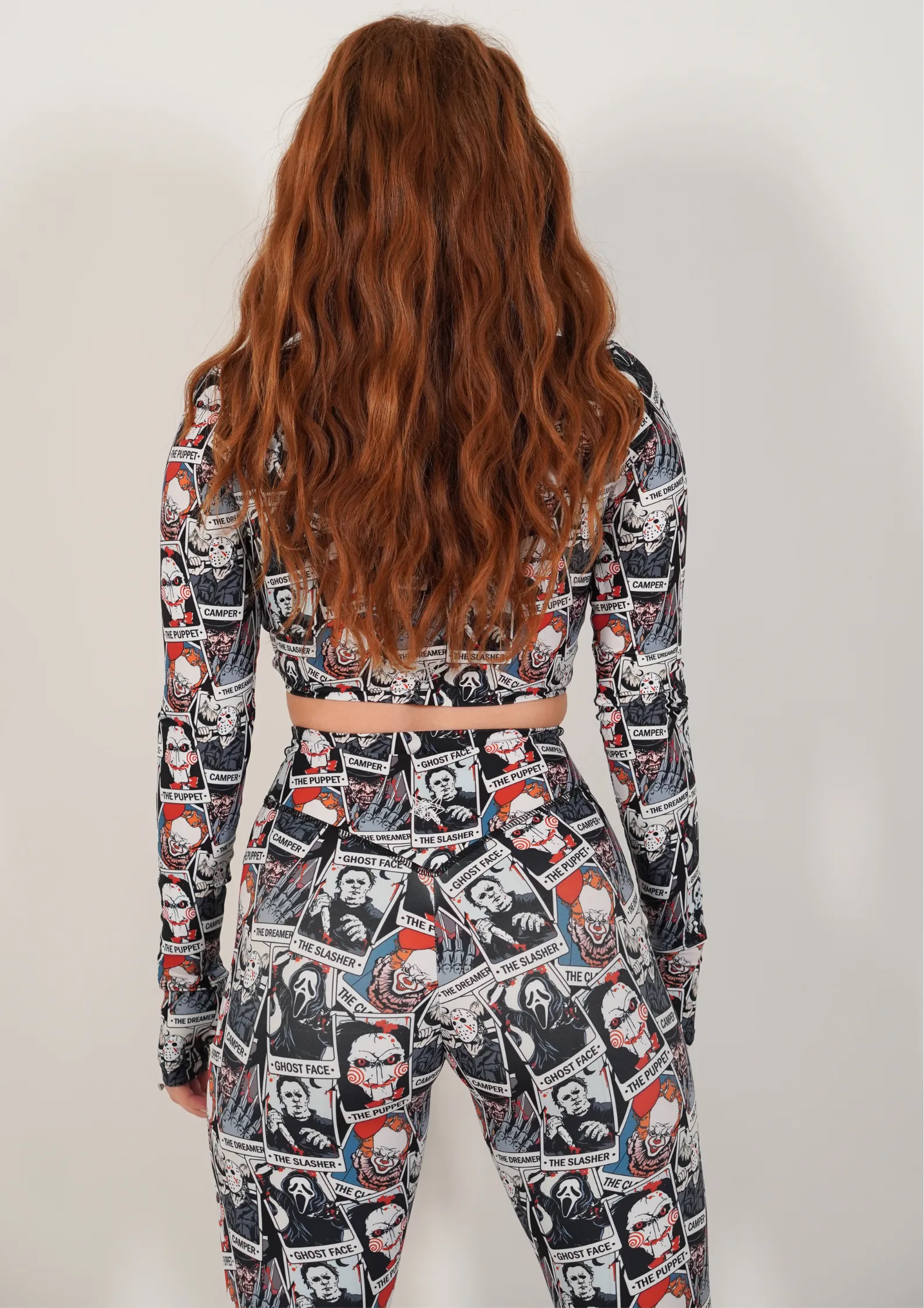 Flatlock Seams Tarot Killers V-Booty Leggings