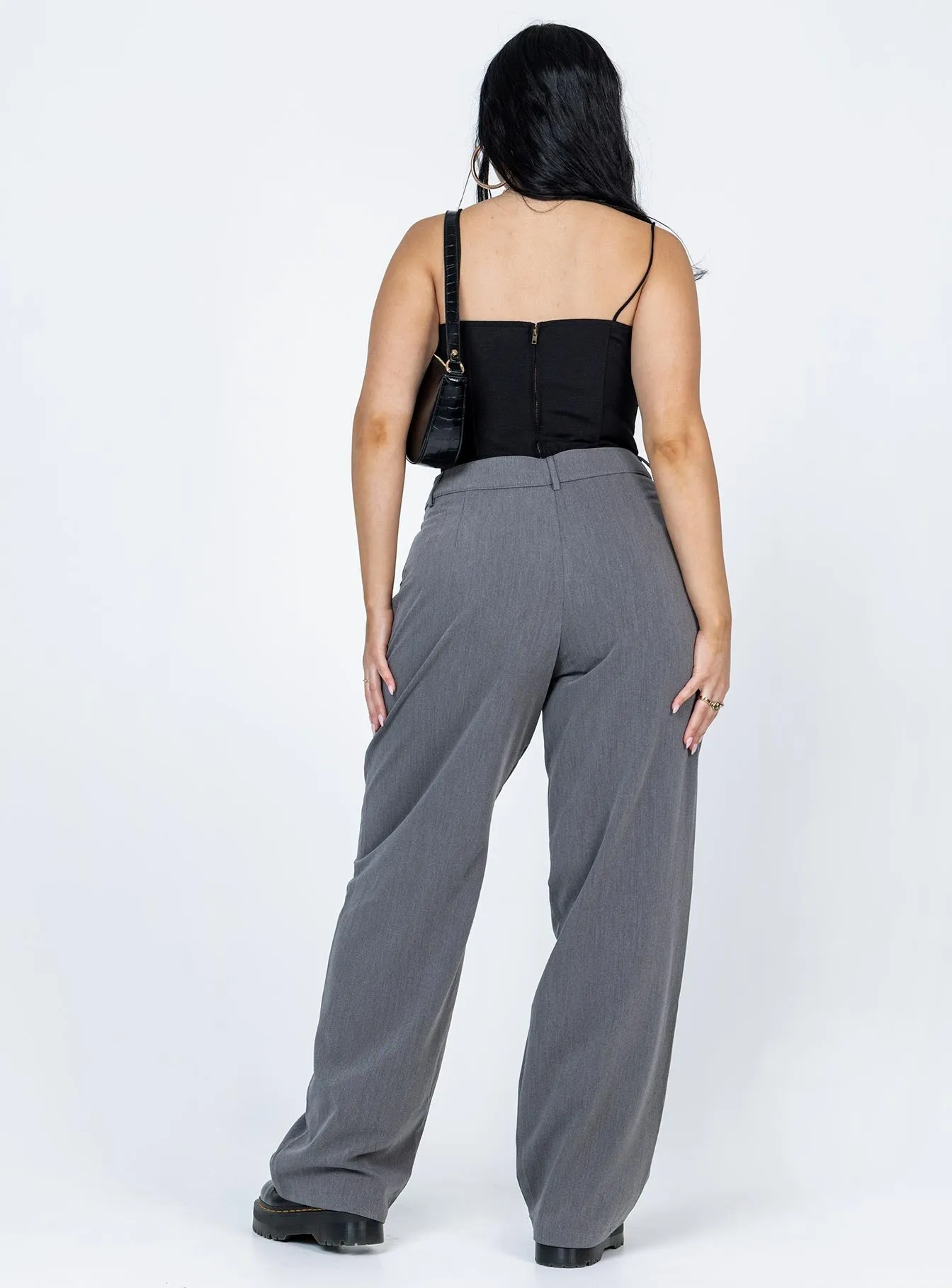 Trail Comfort Motel Sakaria Trouser Tailoring Charcoal