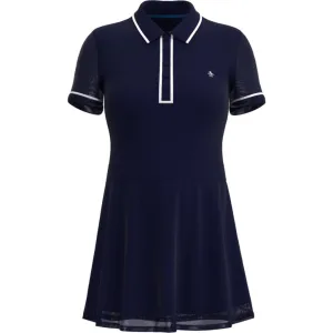 Everyday Layers Light Finish New Original Penguin Short Sleeve Veronica Golf Dress - Black Iris (Navy) MSP$120