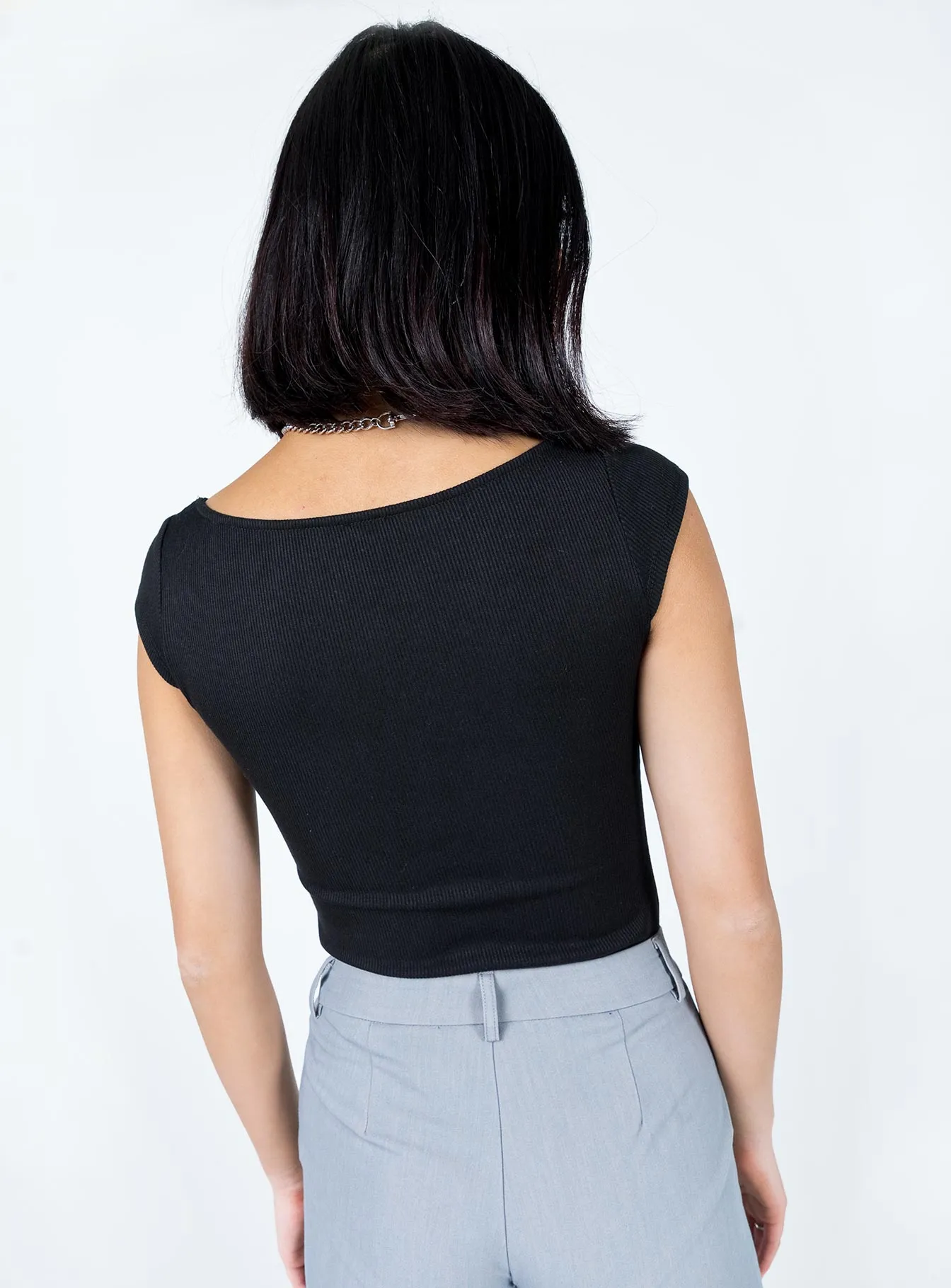 pajama bodysuit Alden Bodysuit Black