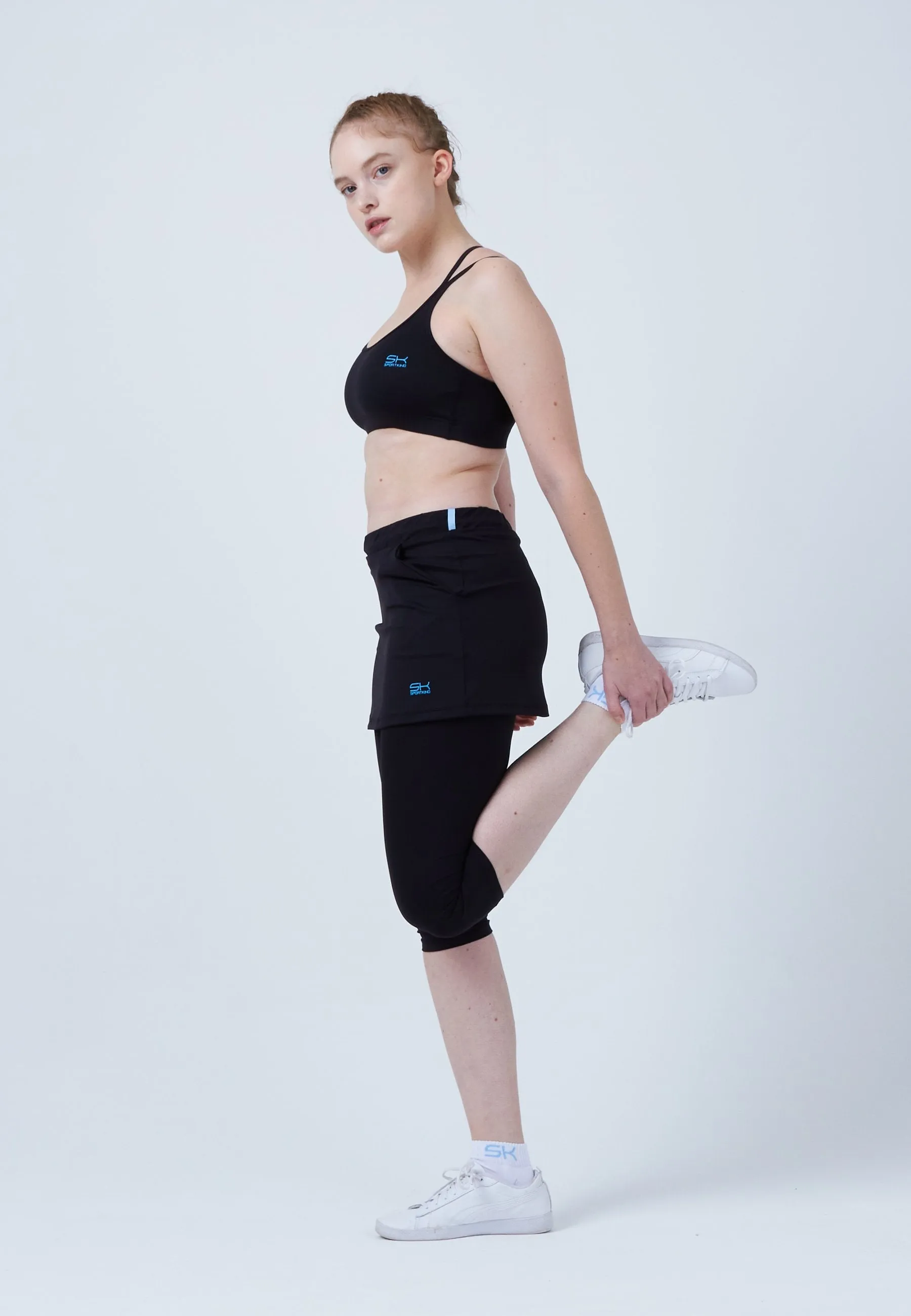 2-in-1 Tennis Skapri, black High End Quality