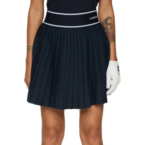 Style Preview Silicone Grip Trim J.Lindeberg Women's Twiggy Golf Skirt - JL Navy