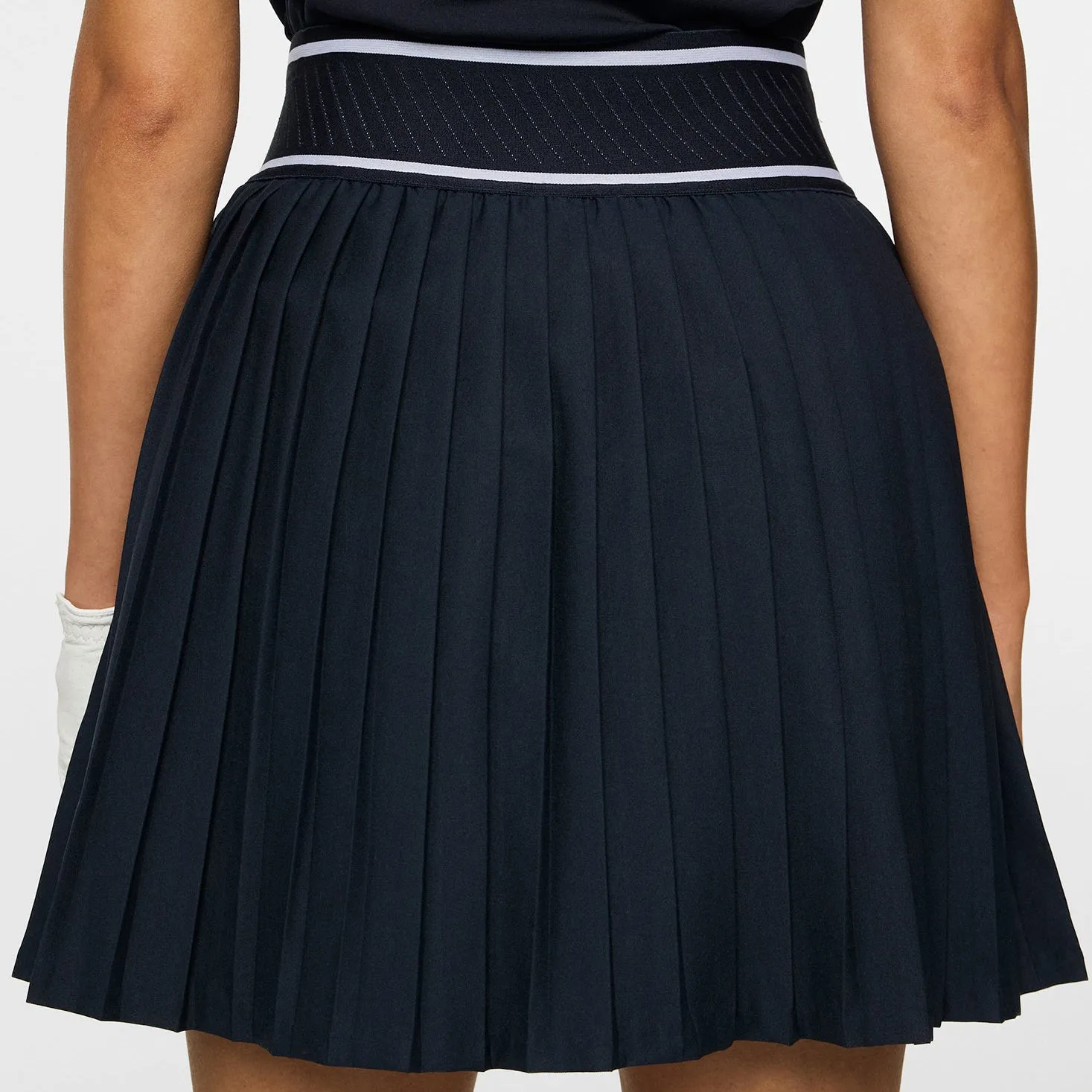 Fashion Collab J.Lindeberg Women's Twiggy Golf Skirt - JL Navy