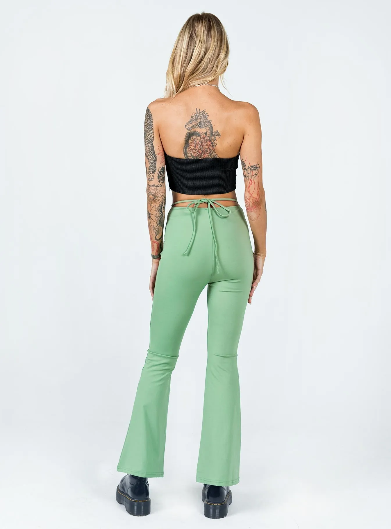 HiddenPockets Nancy Pants Sage