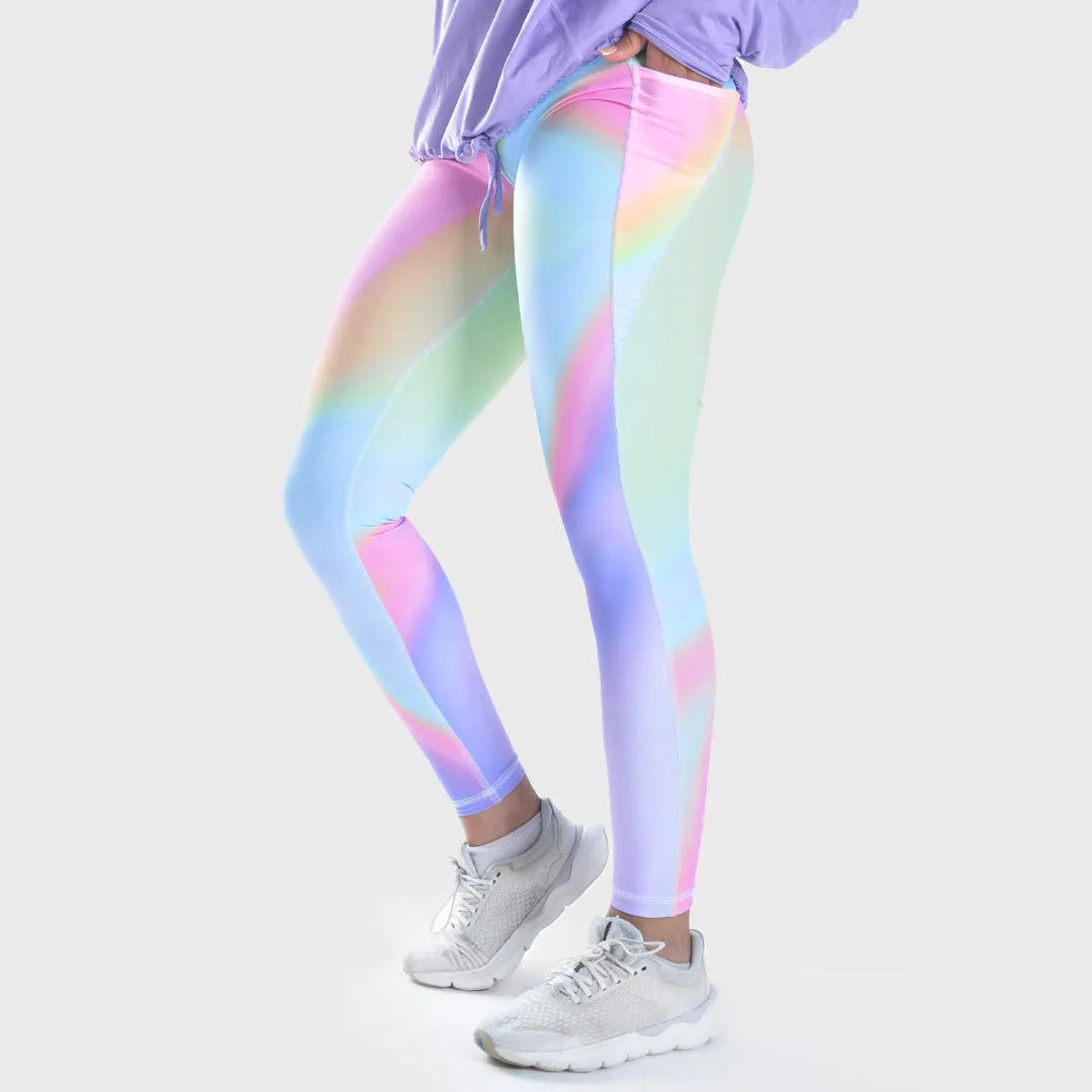 AbrasionFree Edging Seamless transition Doe Morning breeze pastel leggings