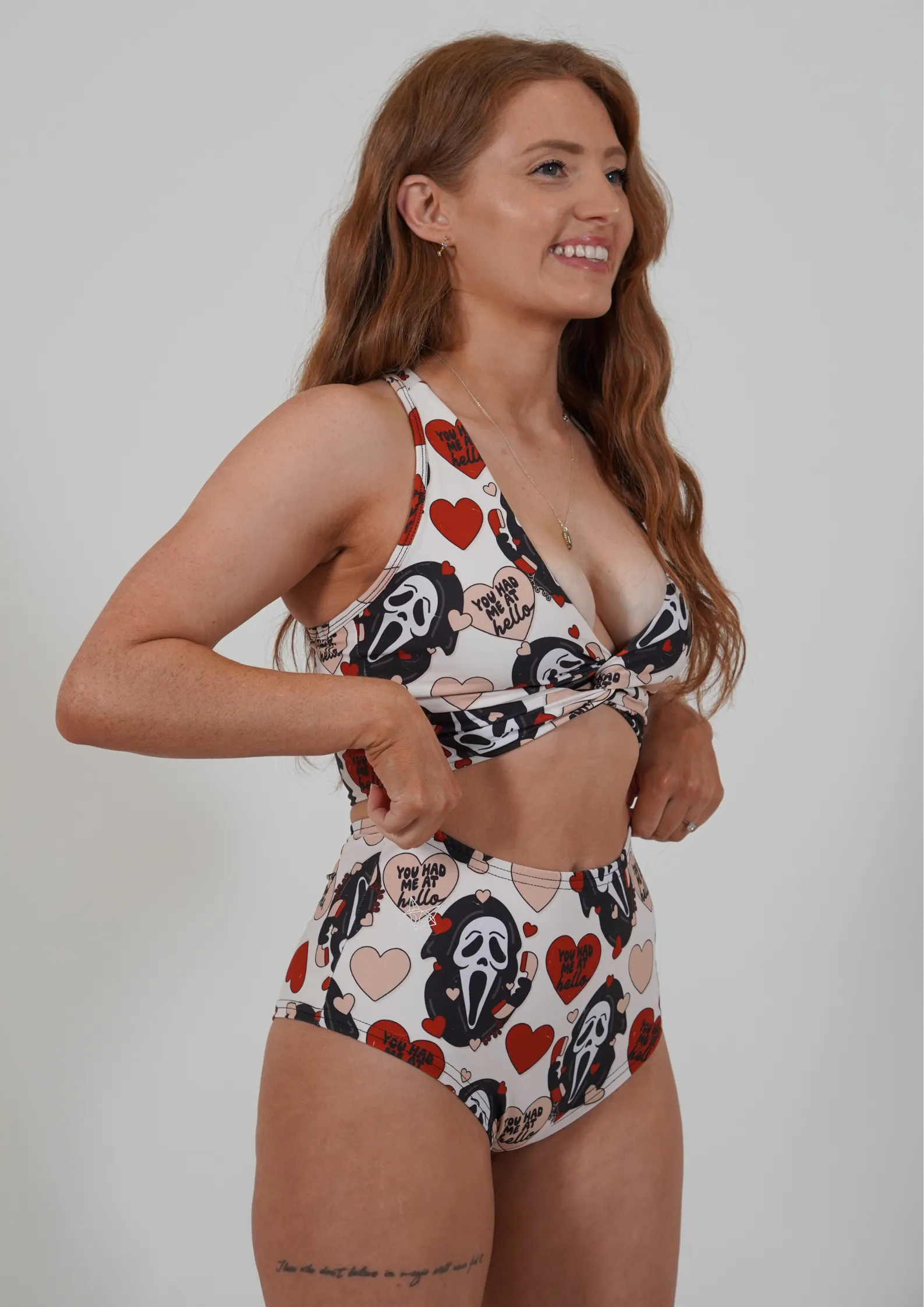 Training Gear You Had Me At Hello Crossover Sports Bra