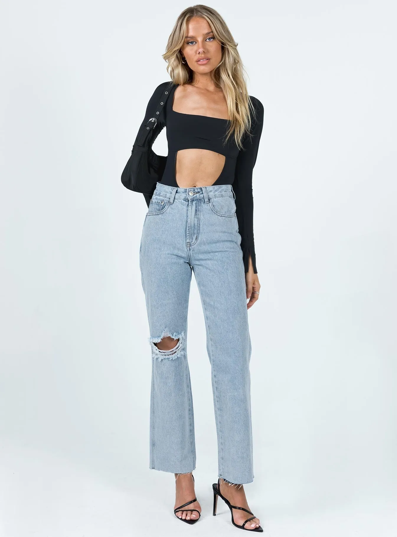 cozy bodysuit Perlman Bodysuit Black