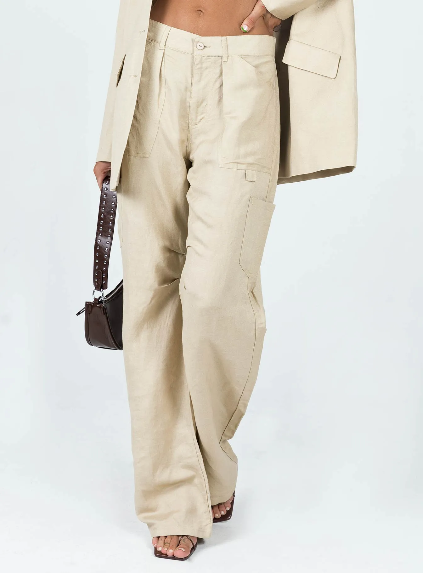 Flexible shape Chill Fit Miami Vice Pants Wheat