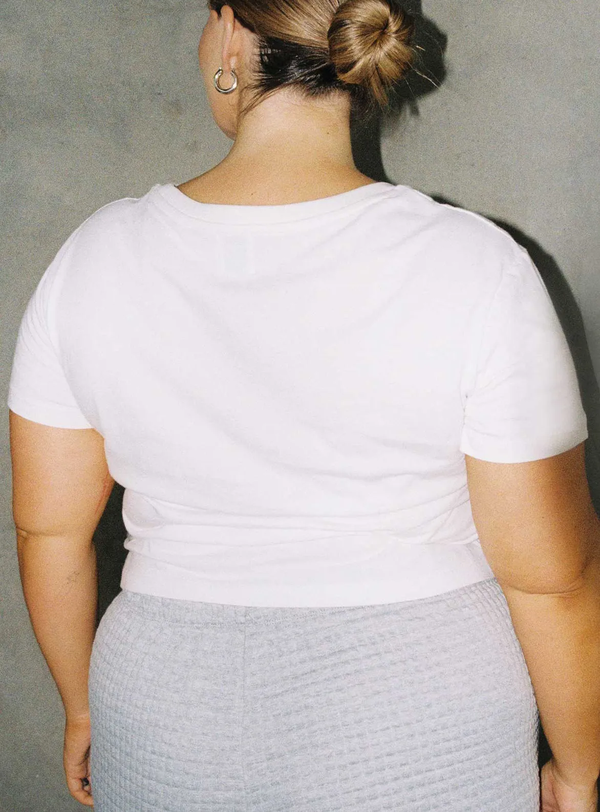 Organic Take Care Charity Baby Tee White Curve Chic Look NonIrritatingTags