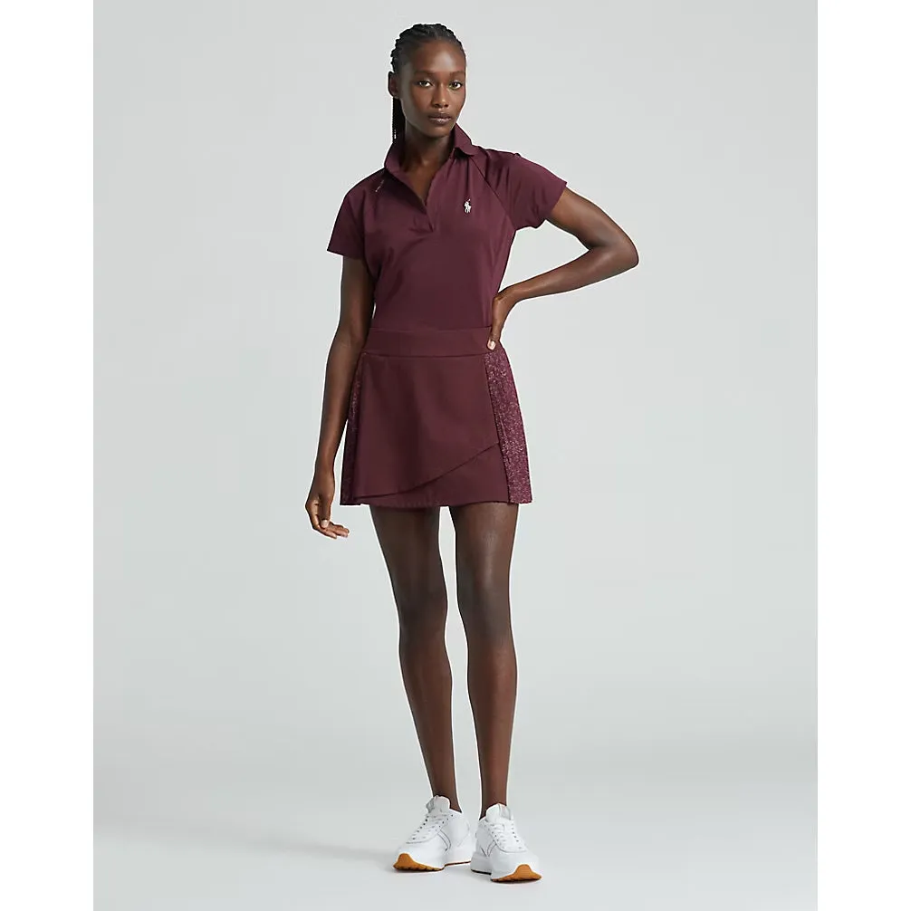 Personality Style Tagless label RLX Ralph Lauren Women's Side Pleated Aim Skort 17" - Harvard Wine University Floral