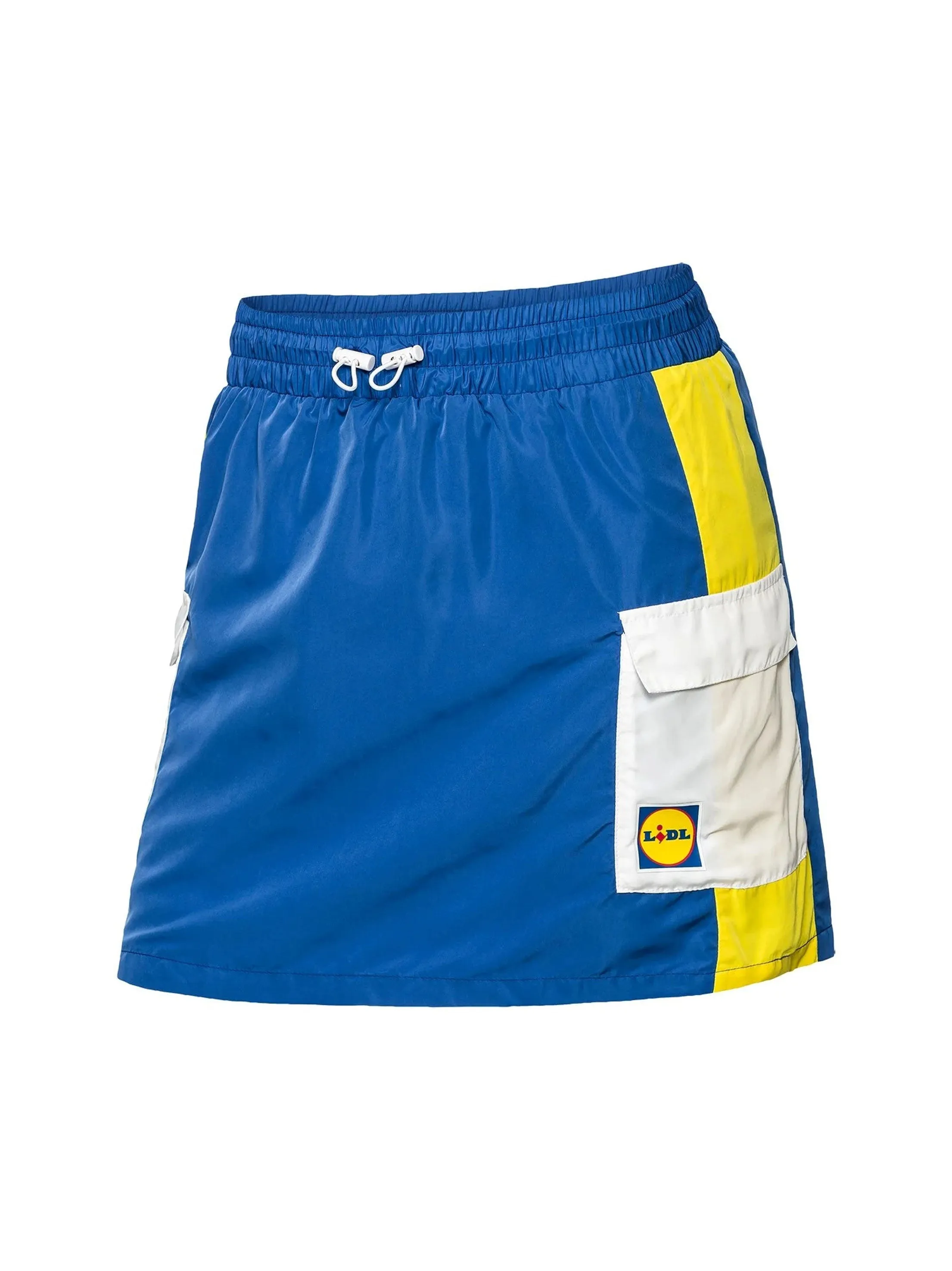 Editorial Look Women's Colorblocked Sport Skirt,Multi
