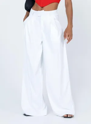 Yvette Pants White Machine washable Comfort for All