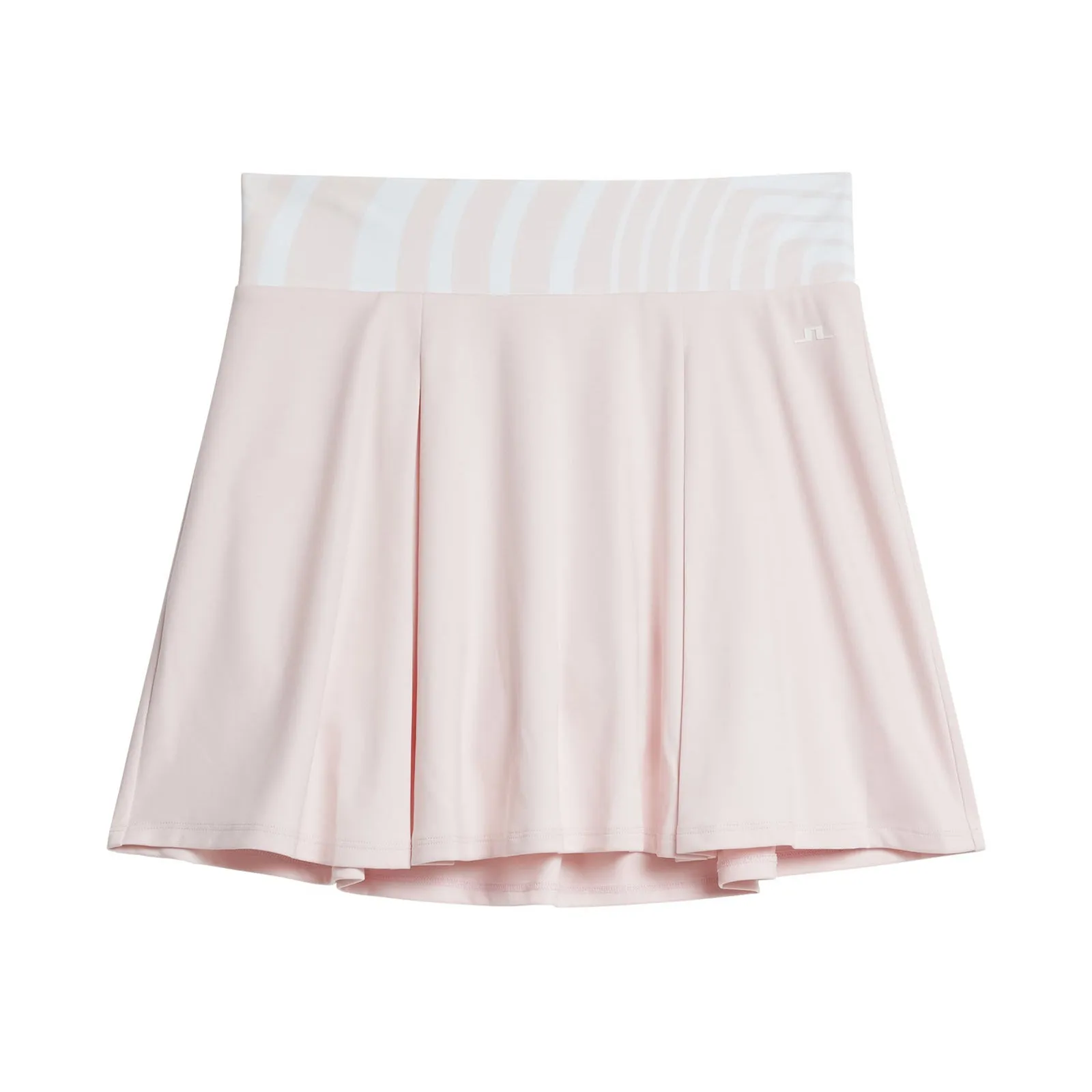 J.Lindeberg Women's Adis Golf Skirt - Rose Quartz Bold Accent