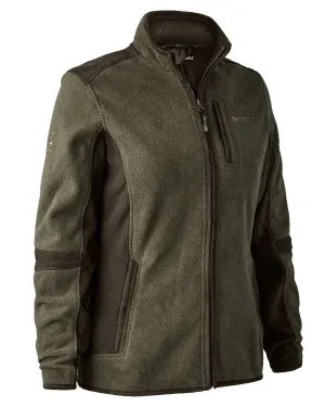Outdoor Stroll Deerhunter Lady Pam Bonded Fleece Jacket