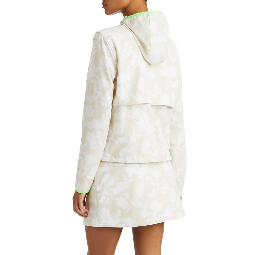 G/Fore Women's Tonal Floral Wrap Maverick 4-Way Stretch Skort - Stone Trendy Outfit