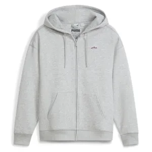 Suede Logo Full Zip Hoodie product sock comfort