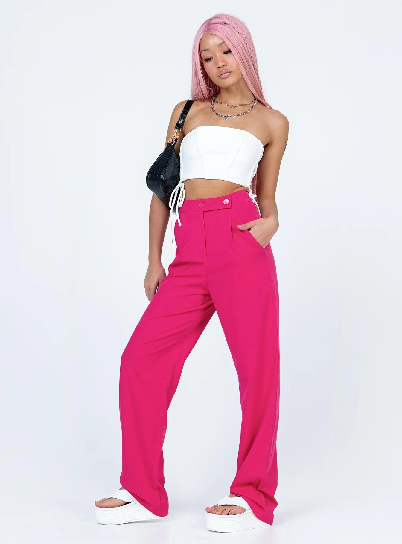 Non Clip Lottie Pants Pink