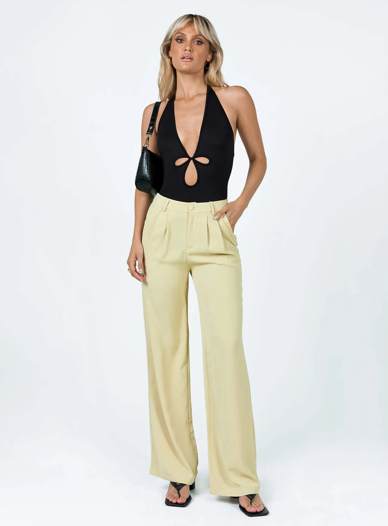 Vania Pants Green Quick Comfort Design Active Appeal