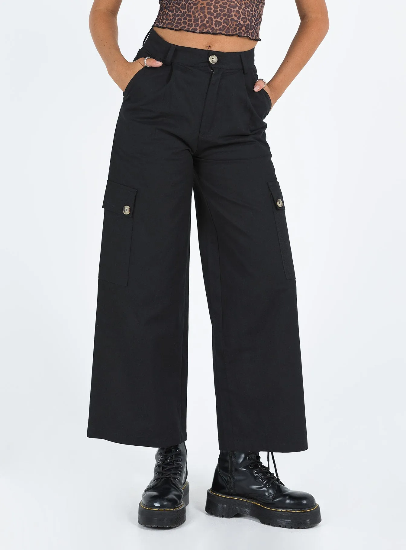 Worley Cargo Pants Black Quick Pack QuickDryTechnology