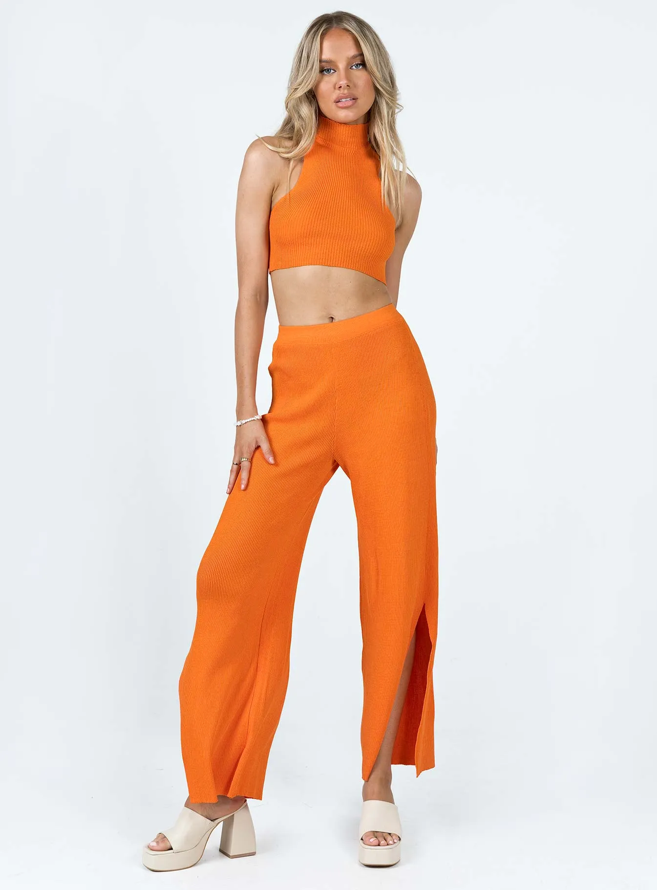 Terrell Set Orange Multi-way wear Timeless Appeal