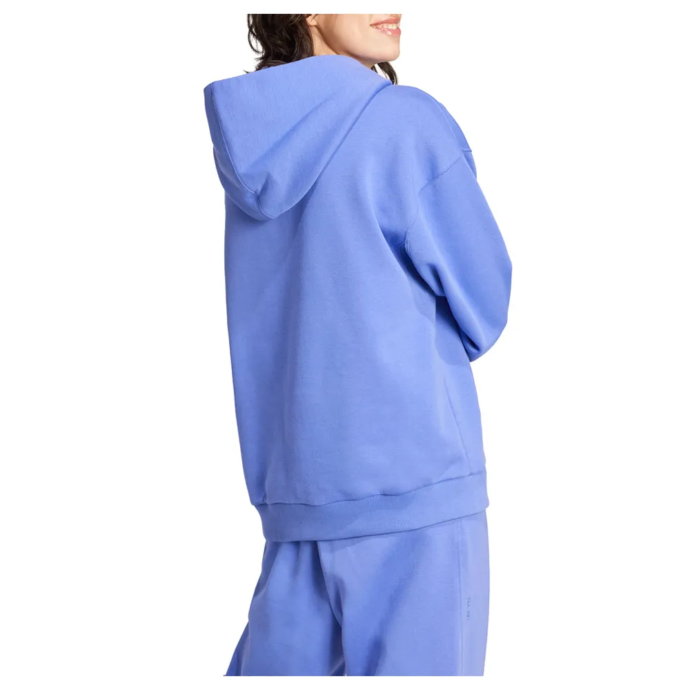 All Season Fleece Embroidered Pullover Hoodie Versatile Layer Unisex