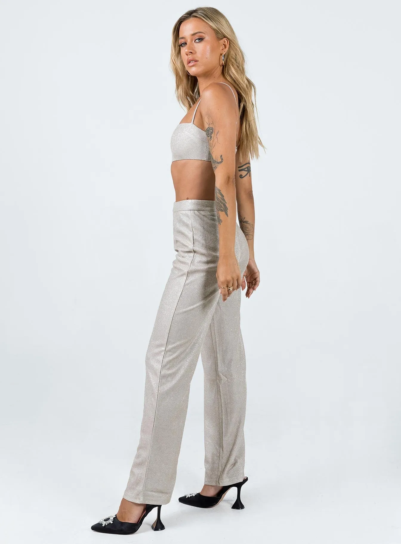 Ultra Soft Blend Larsia Set Silver
