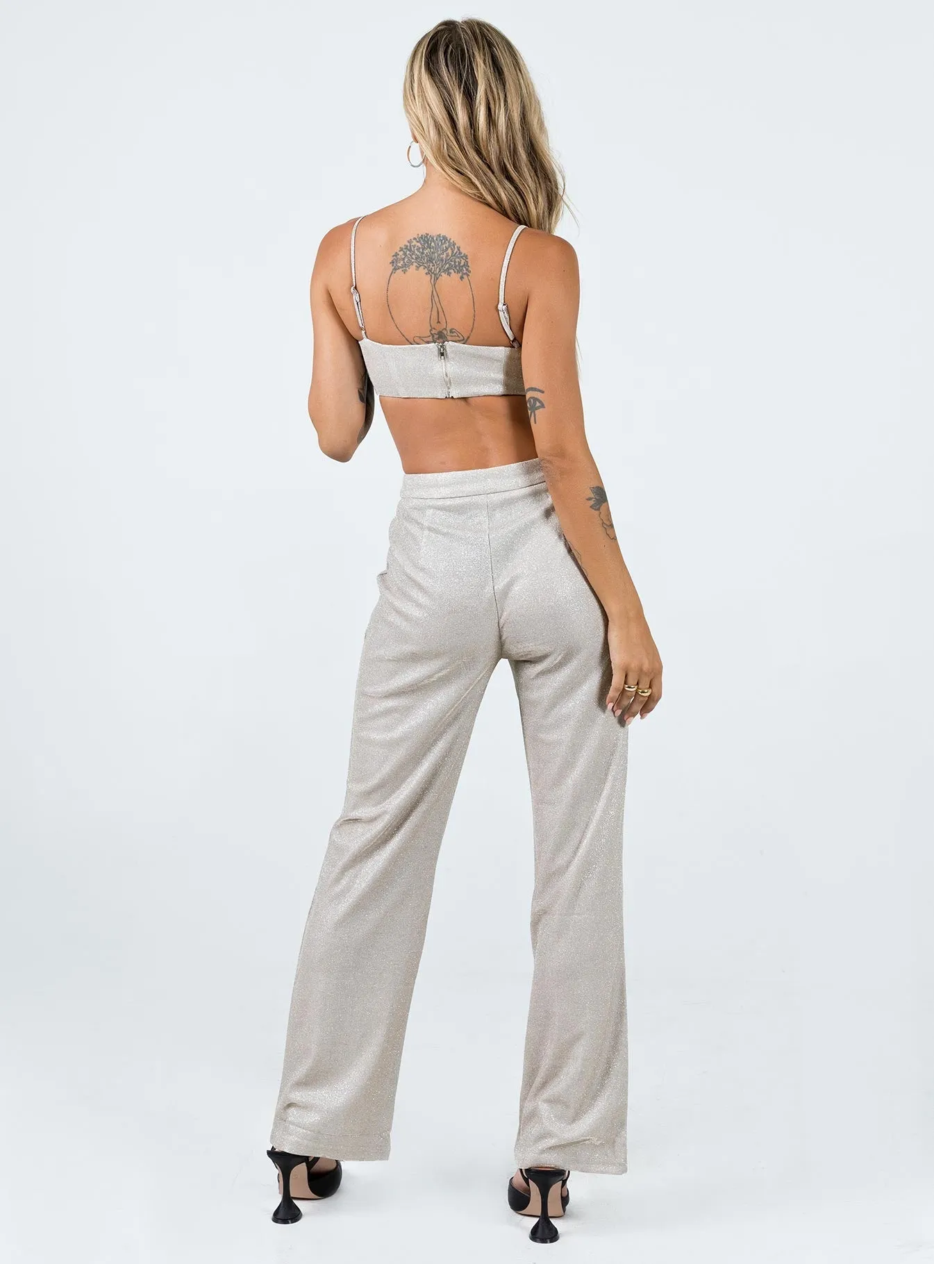 Larsia Set Silver No Ride Fit