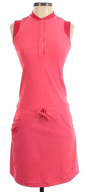 Nike Coral Sleeveless Golf Dress Size XS. MSP$95 Summer Soft custom-fit