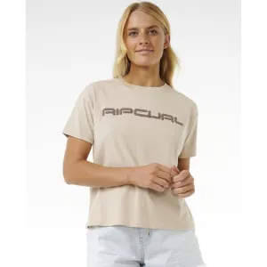 Eco Certified Textile Quick Layer Rip Curl Womens Icons Of Surf T-Shirt