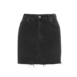 Women's asymmetrical Skirt,Black Machine wash safe