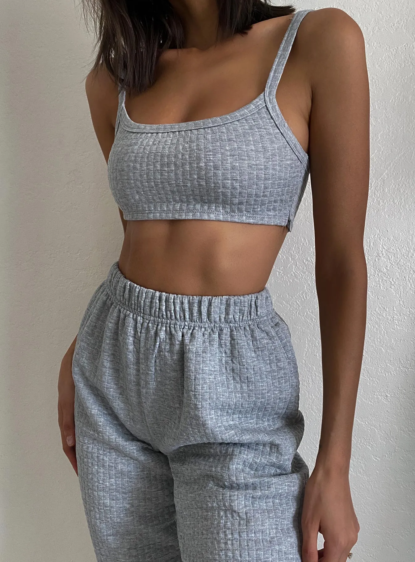 Arabella Set Grey Relaxed Waist